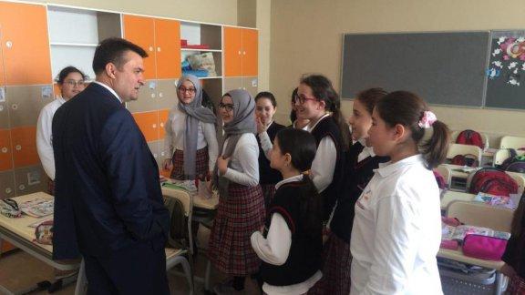 Şehit Hasan Kaya İmam Hatip Ortaokulunu Ziyaret