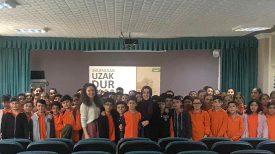Süreyya Yalçın Ortaokulu Türkiye Bağımlılıkla Mücadele Eğitimi